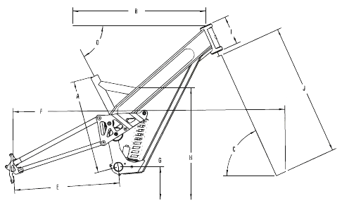 Balfa BB7 geometry chart